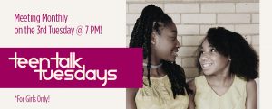 Teen Talk (Girls Only) @ Union Baptist Church of Rembert, SC | Rembert | South Carolina | United States