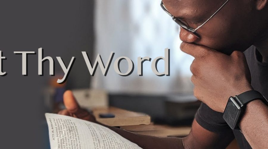 At Thy Word