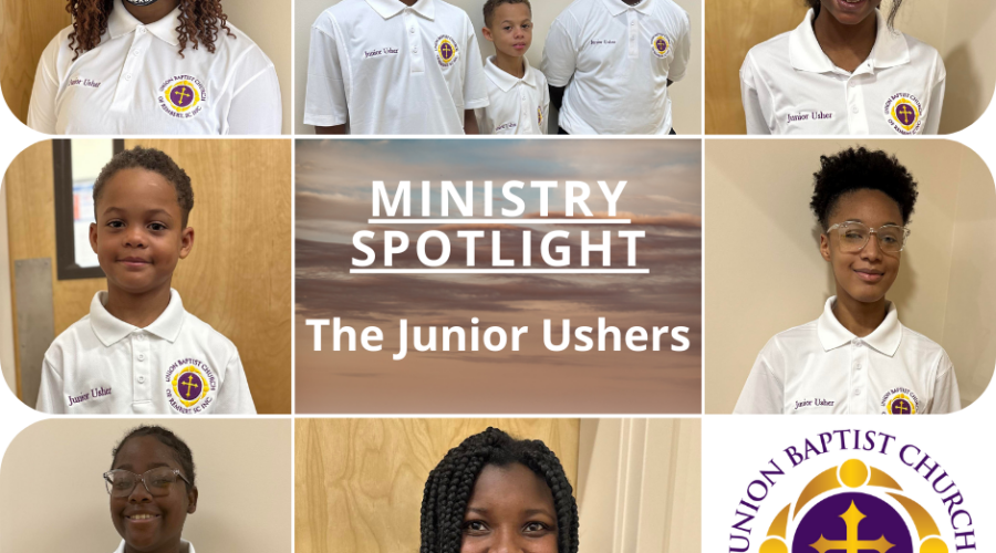 UBC Ministry Spotlight – The Junior Ushers